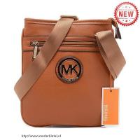 michael kors logo signature groot bruinen crossbody zakken Goede Verkoop 31uys567